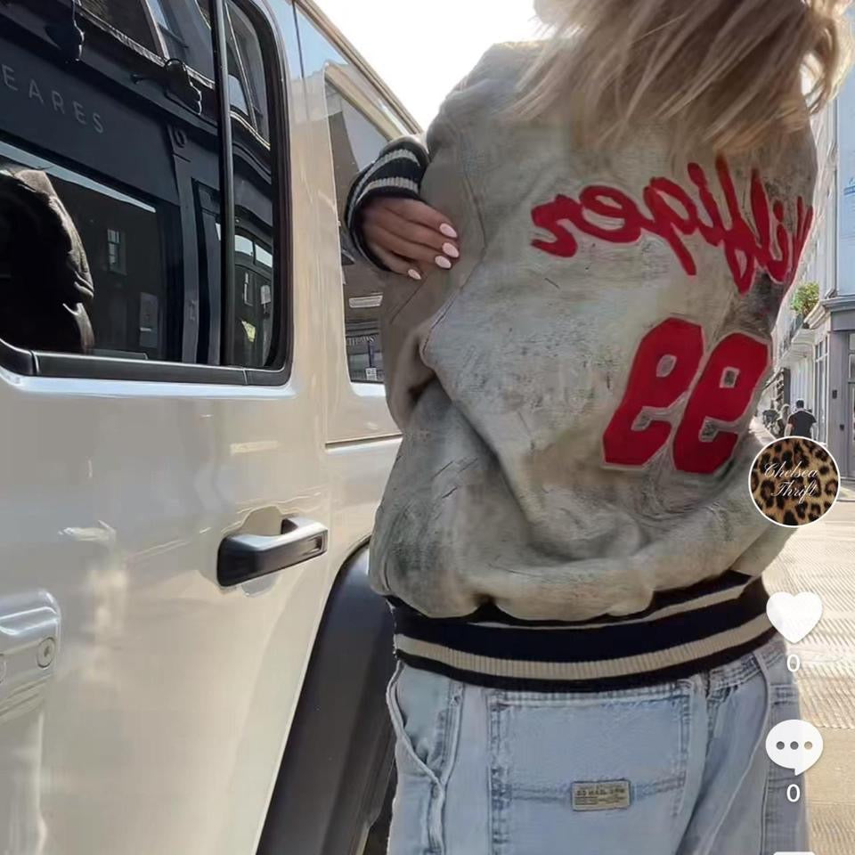 Vintage 90’s Tommy Hilfiger rare leather jacket