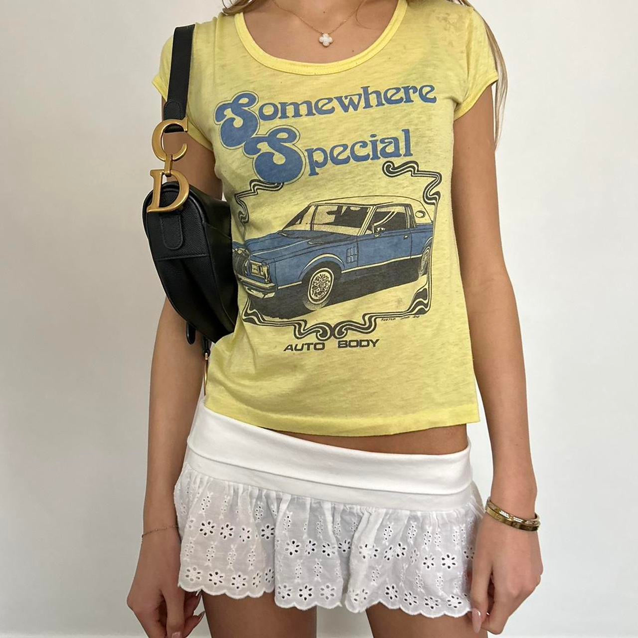 Vintage 90’s ‘Somewhere Special Auto Body’ baby tee