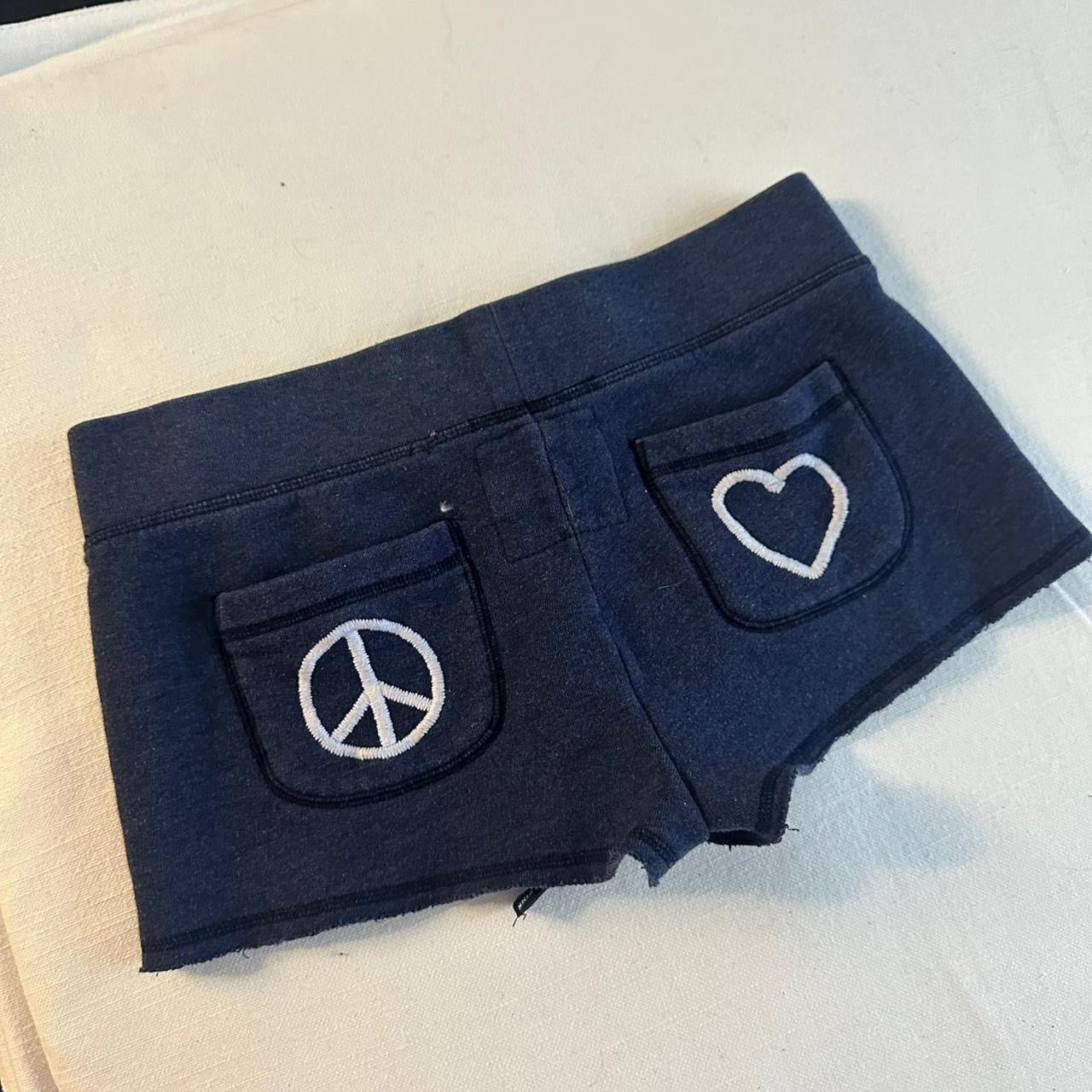 Vintage 2000s Victoria’s Secret peace shorts
