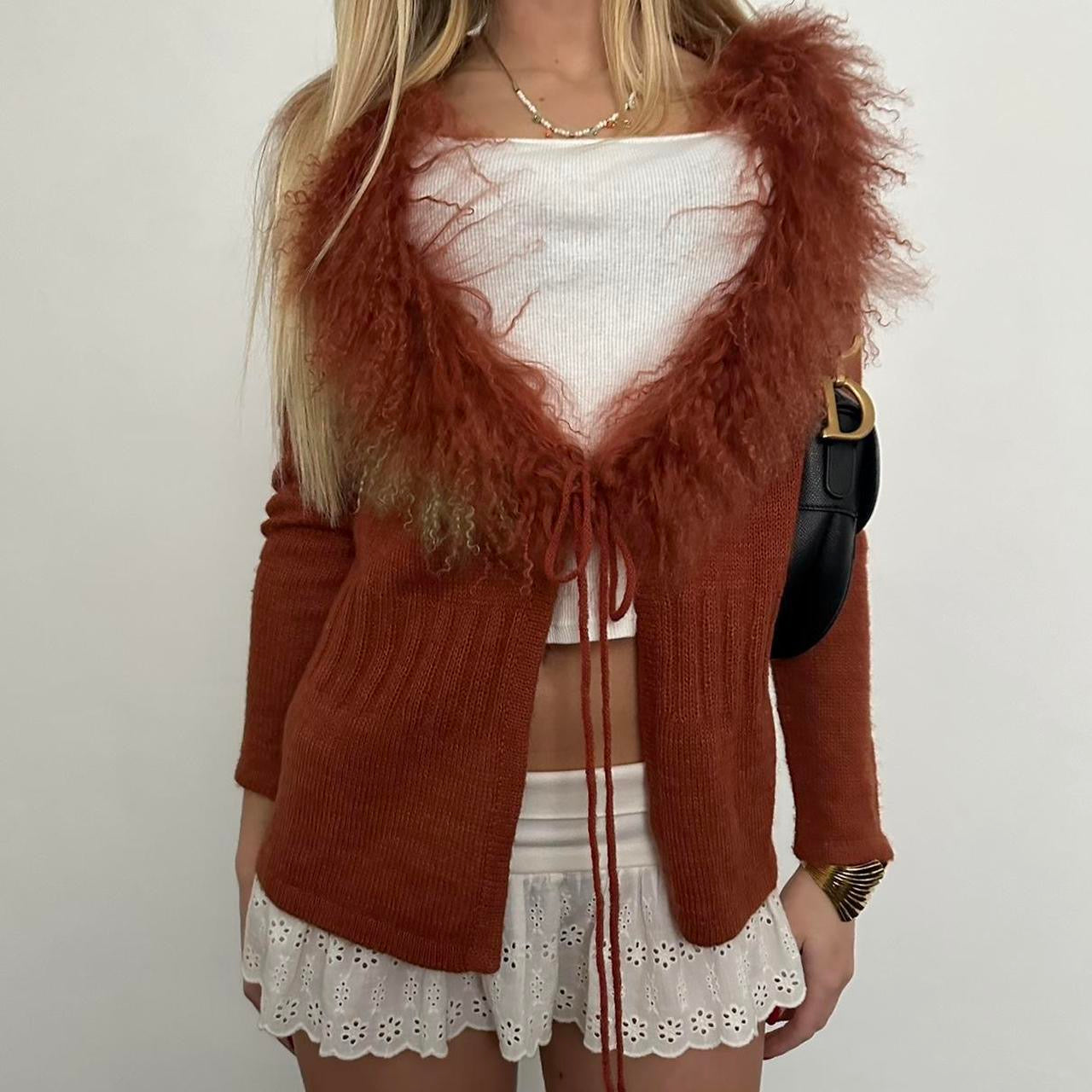 Vintage 2000’s tie up cardigan