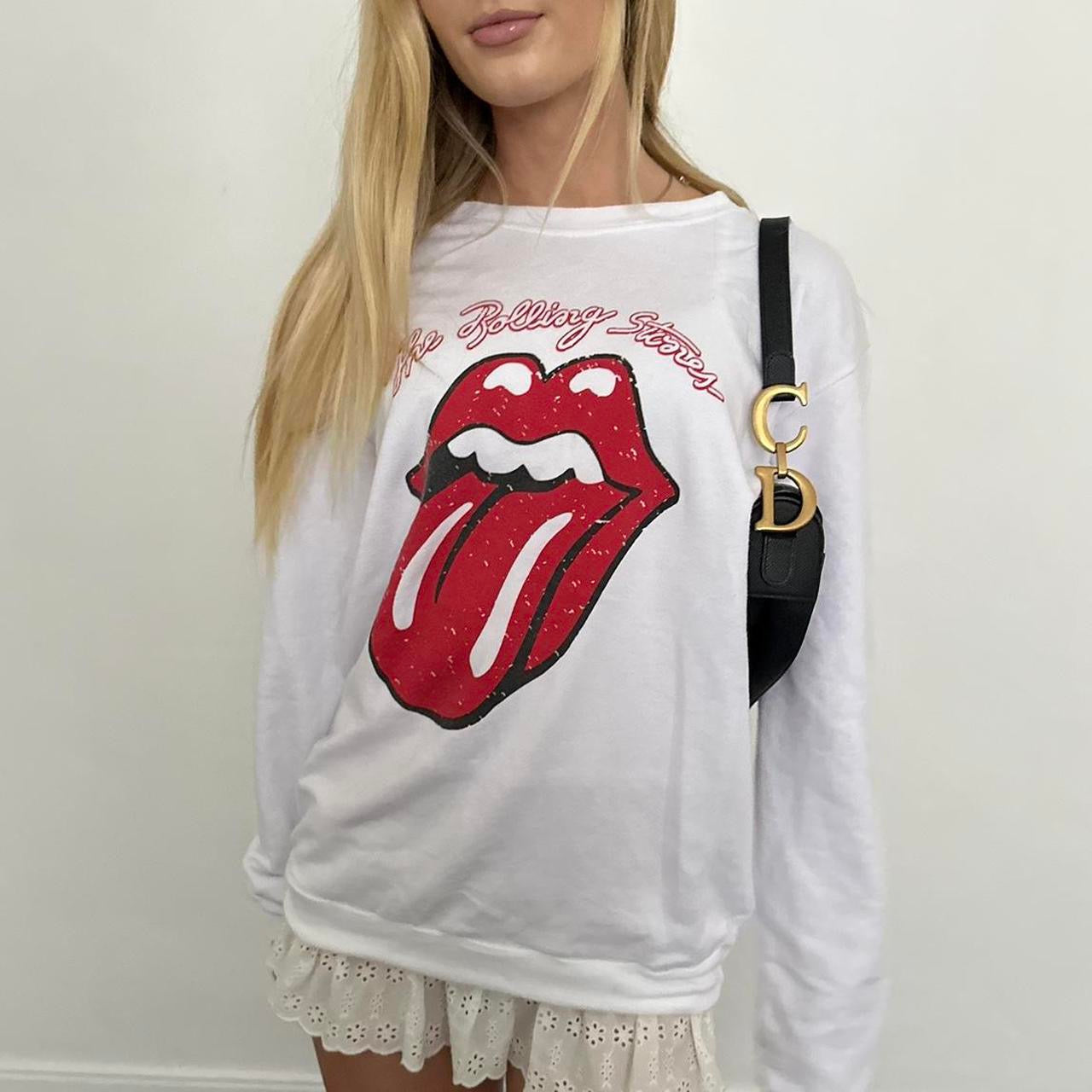 Vintage 2000’s Rolling Stones long sleeve top