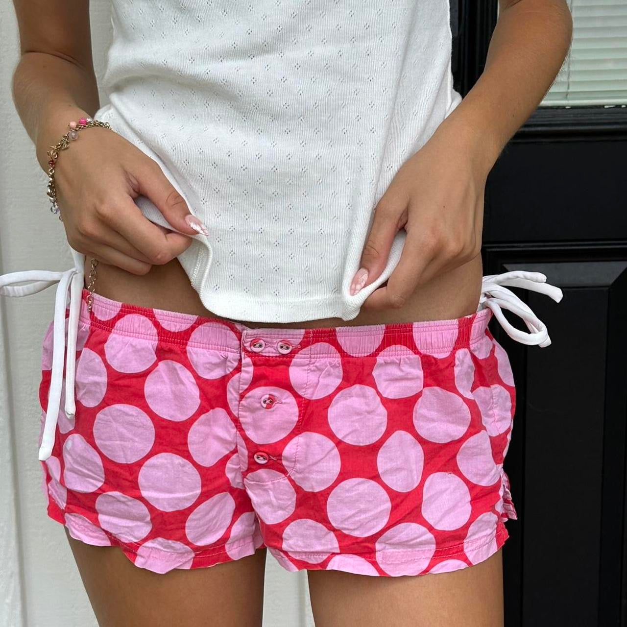 Vintage 2000’s Victoria’s Secret polka dots shorts