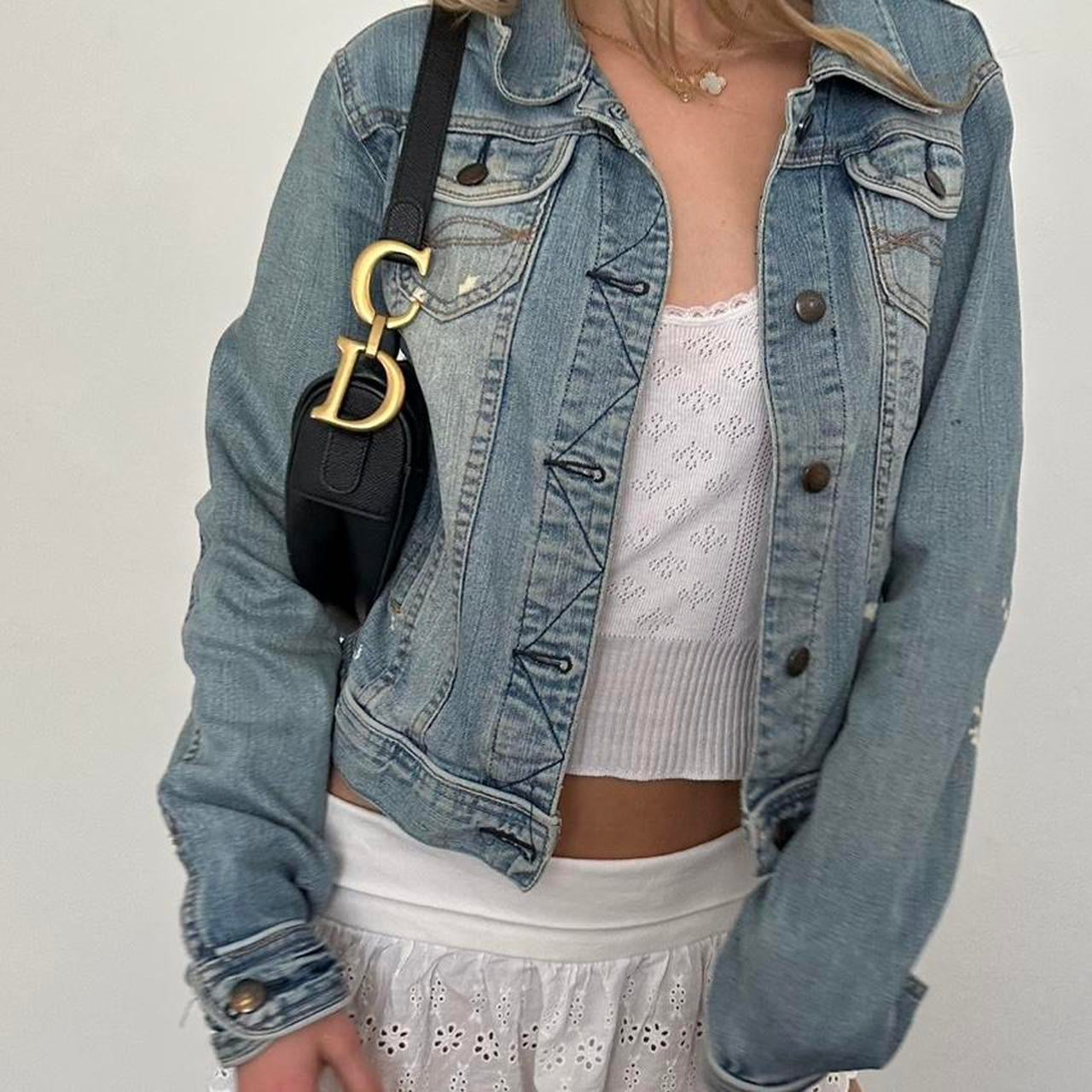 Vintage denim Abercrombie jacket