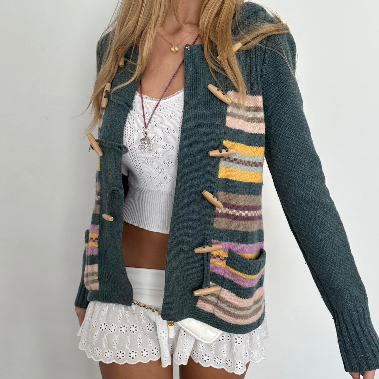Vintage 90’s Marc Jacob’s duffel knit cardigan