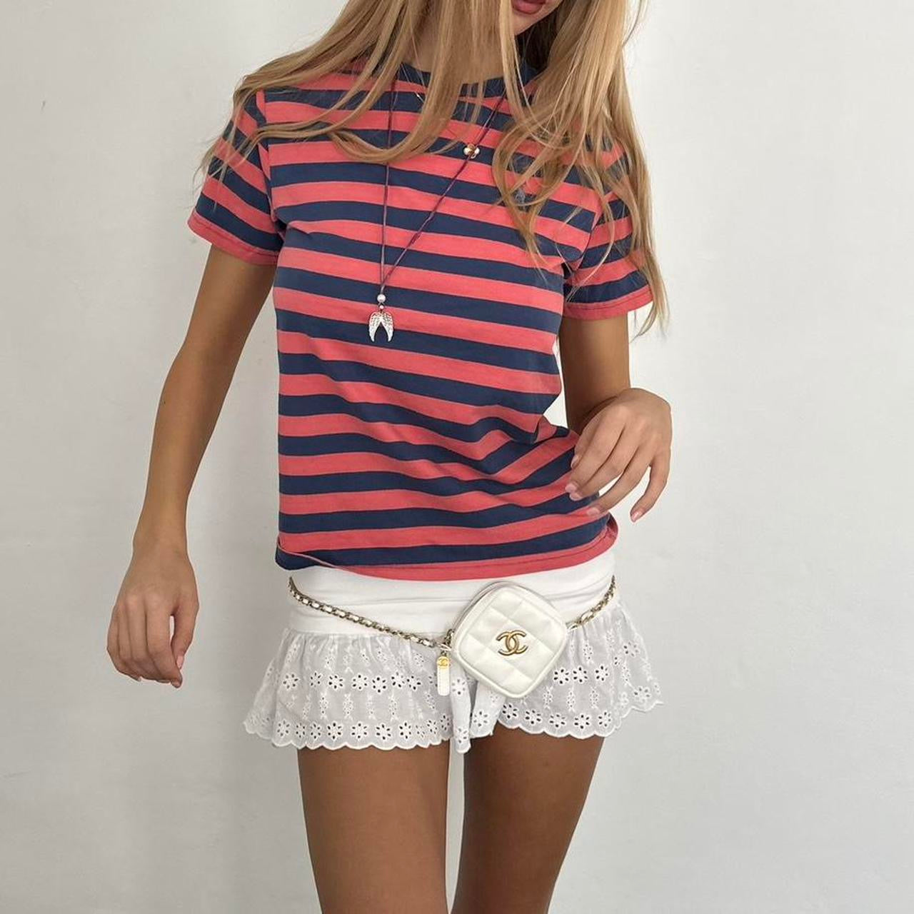 Vintage Ralph Lauren striped baby tee