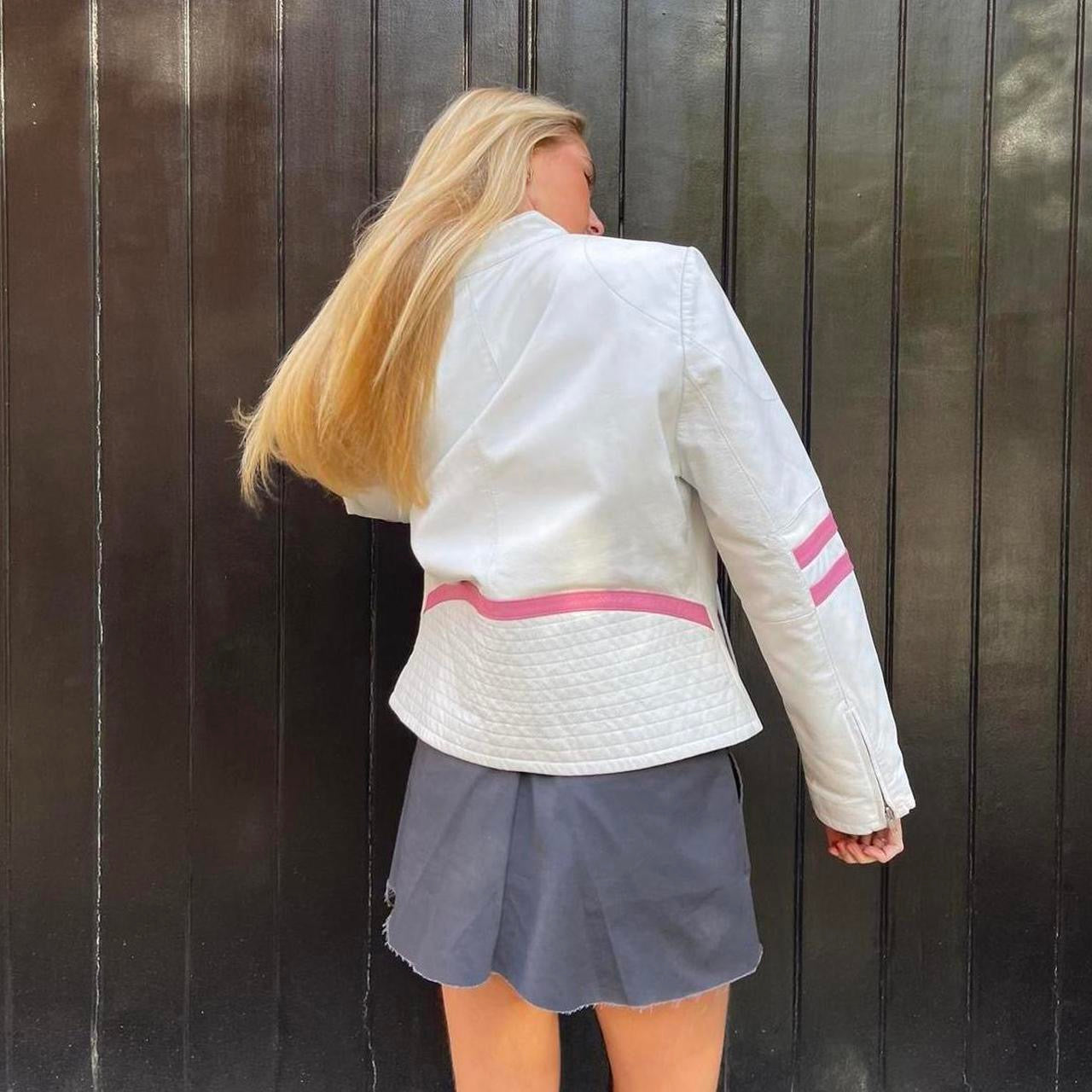 Vintage early 2000s leather jacket