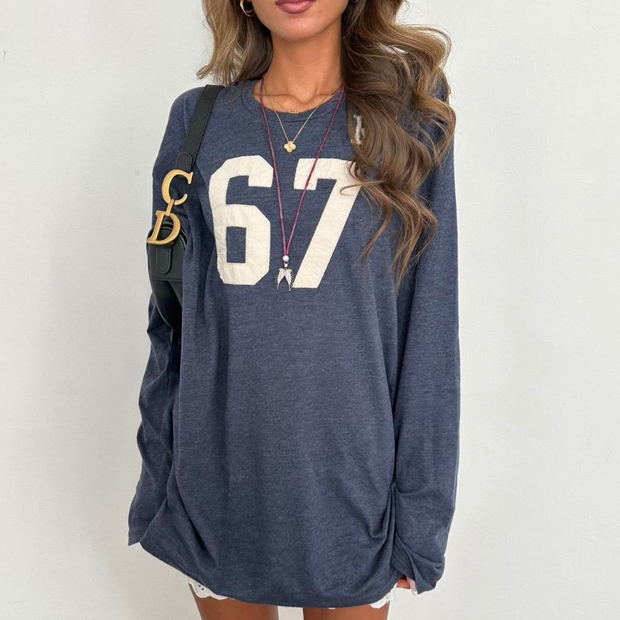 Vintage 90’s Ralph Lauren long sleeve soft jersey top