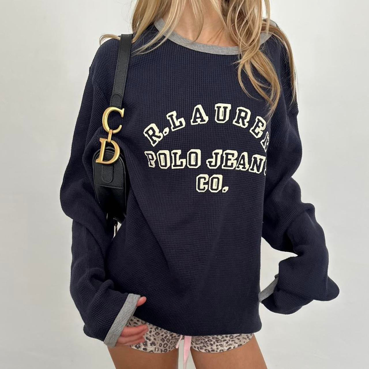 Vintage Polo Ralph Lauren long sleeve waffle top