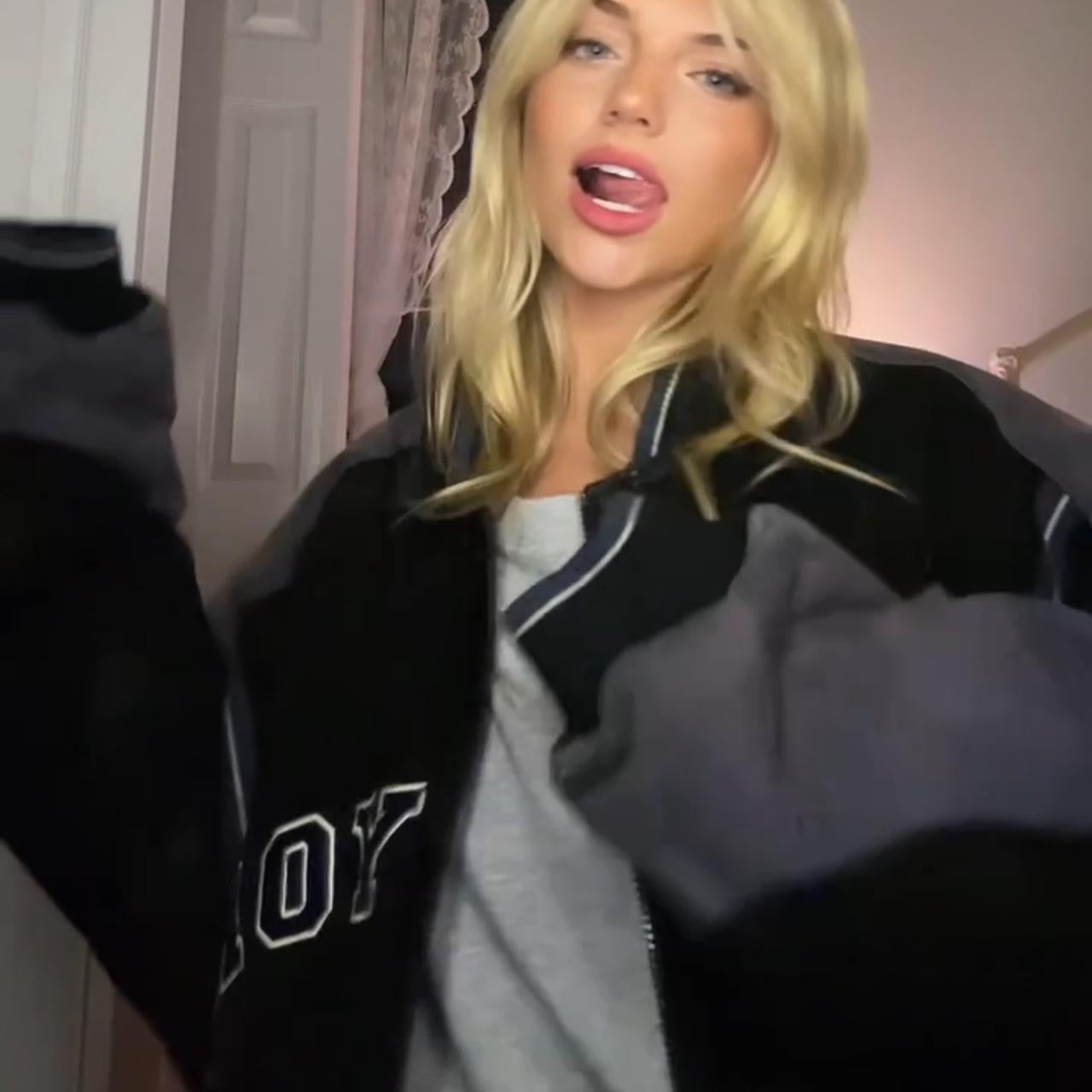 Vintage 90’s New York leather jacket