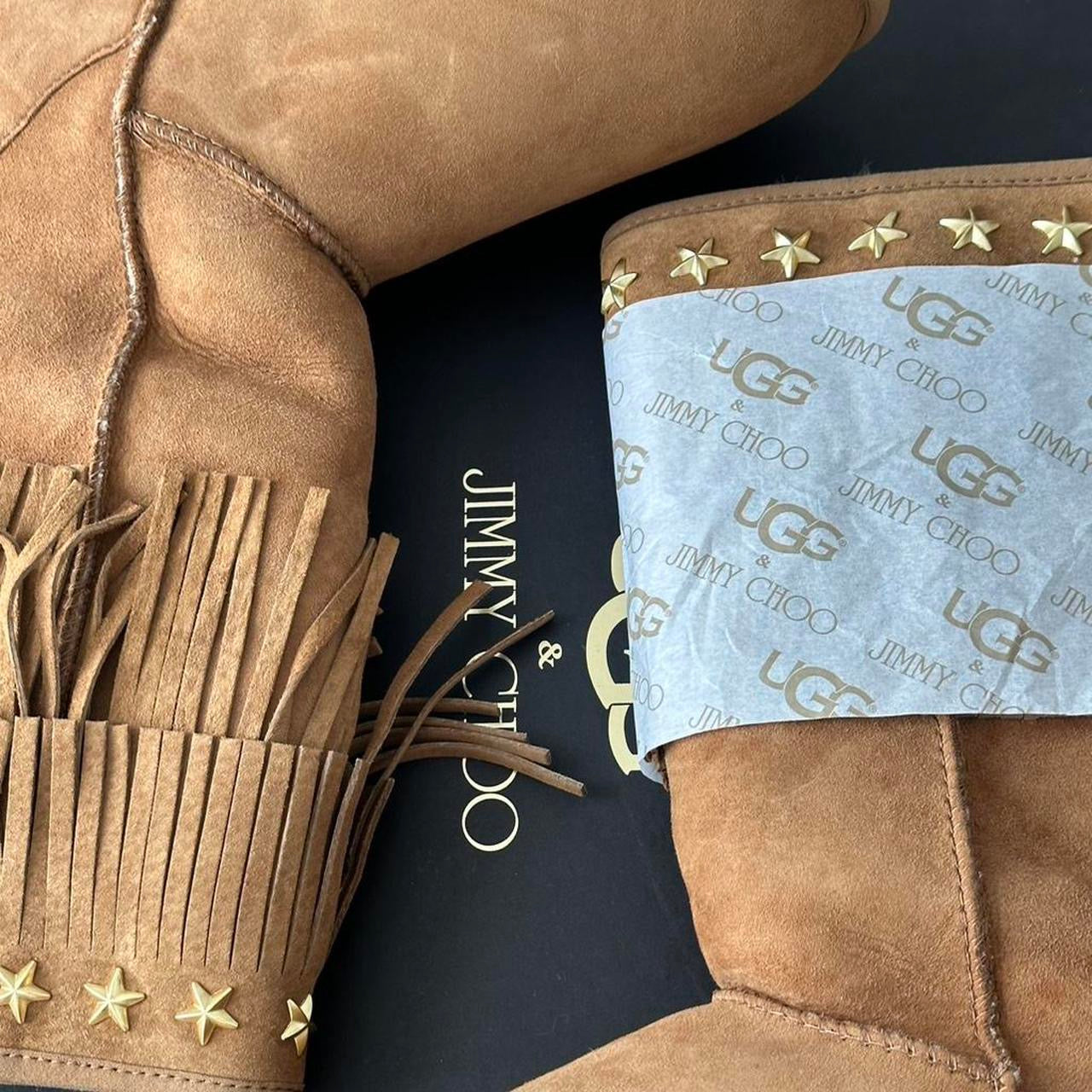 Vintage 2010 Jimmy Choo X Ugg boots UK 5 / US 7