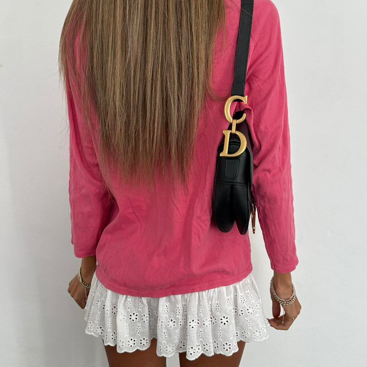 Vintage Ralph Lauren graphic pink long sleeve top