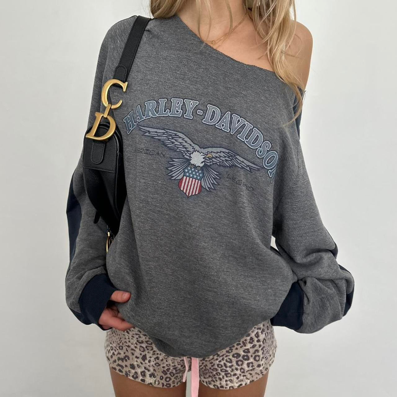 Vintage Harley Davidson graphic sweatshirt