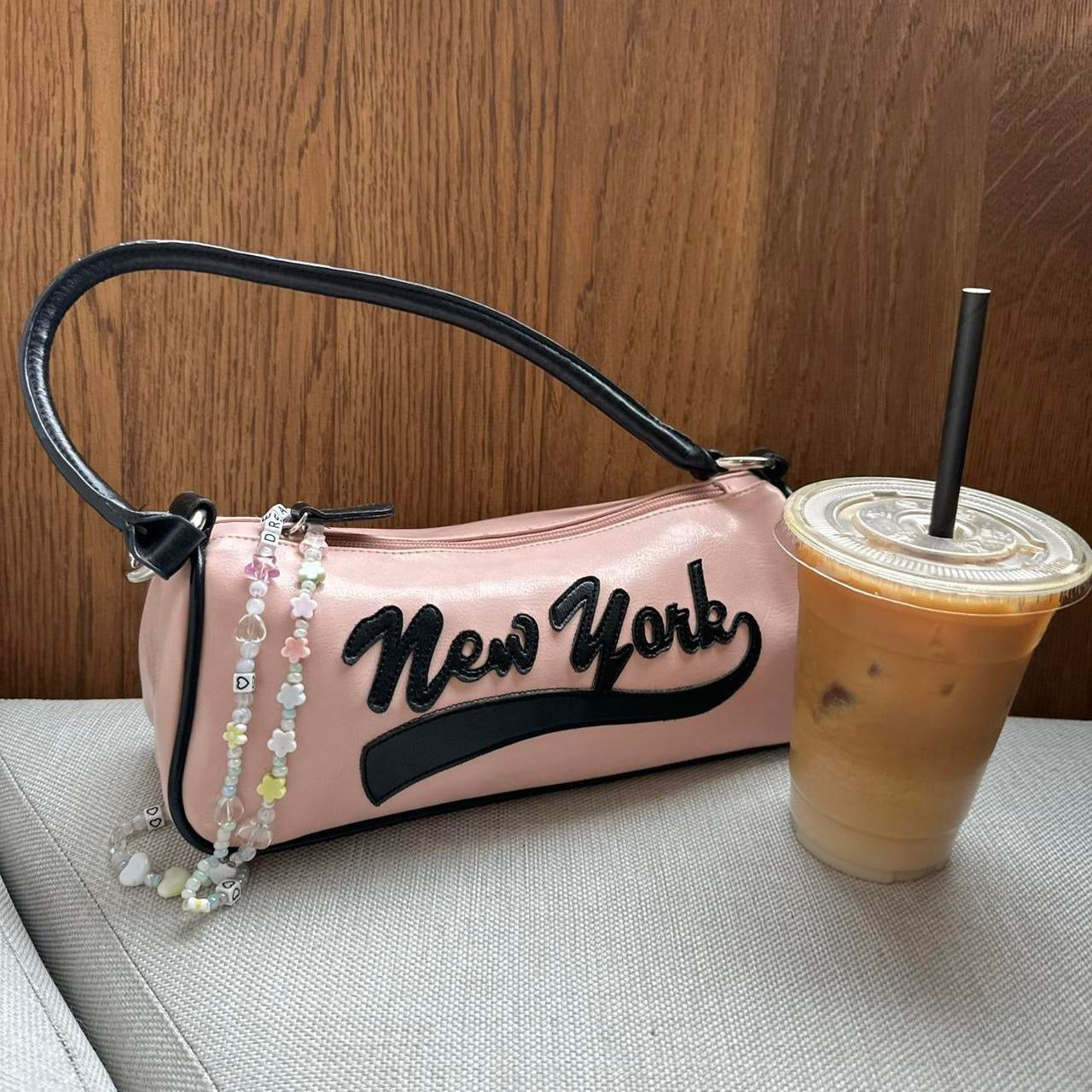 Vintage rare 90’s pink New York bag 🩷