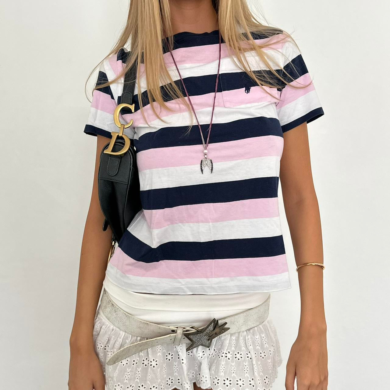 Vintage 2000’s striped Ralph Lauren baby tee
