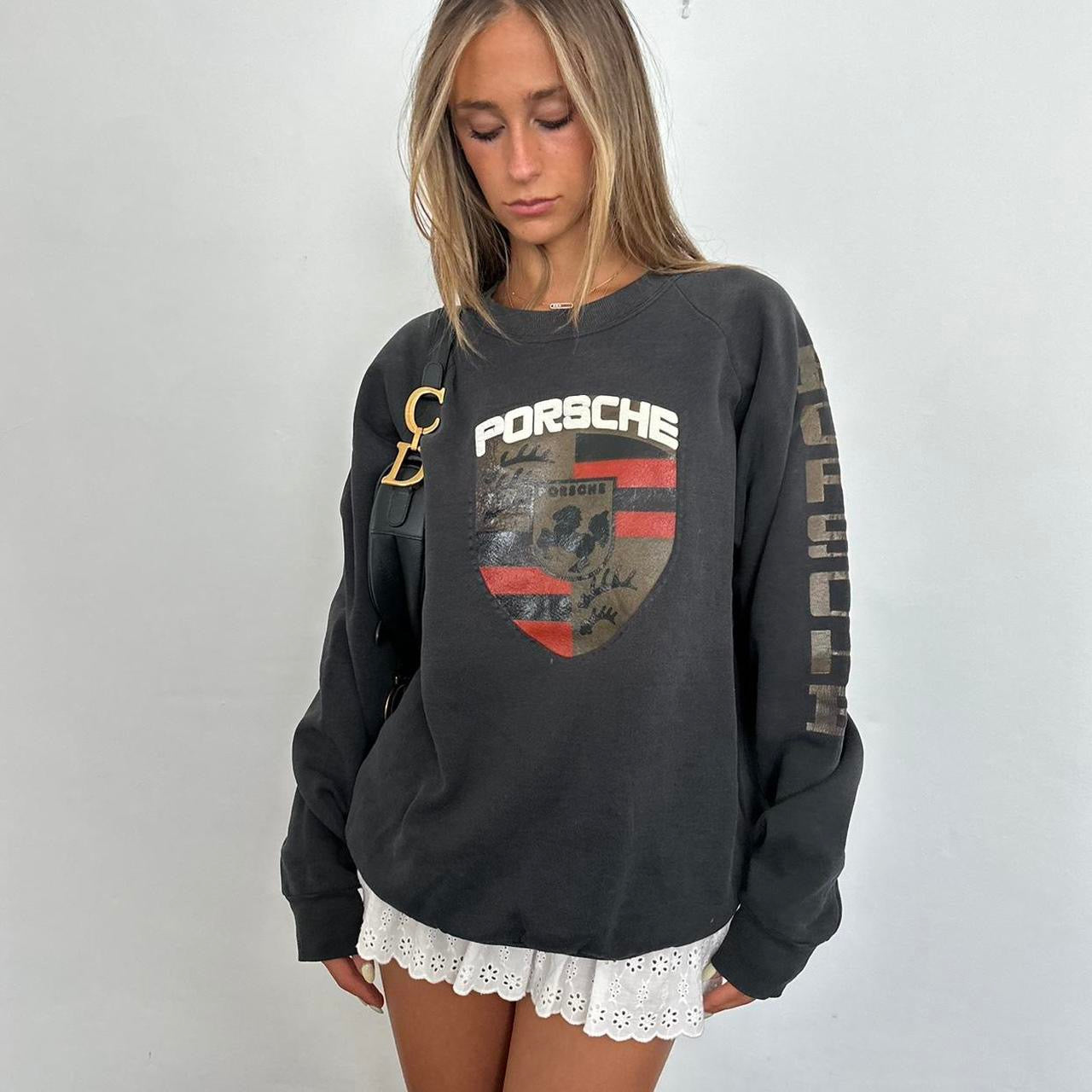 Vintage Porsche Design authentic black sweatshirt