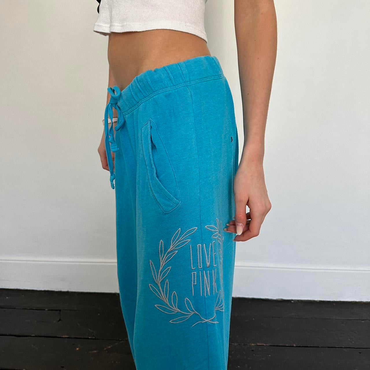 Vintage 2000’s Victoria’s Secret blue sweatpants
