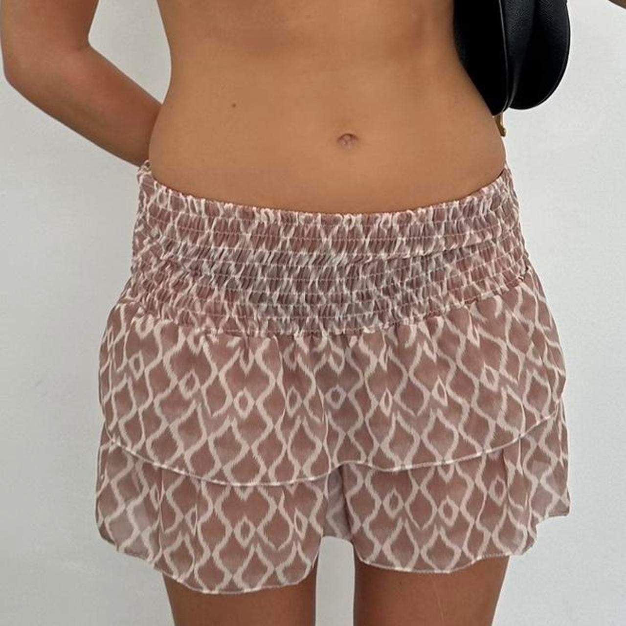 Chelsea Thrift ruffle mini skirt collection