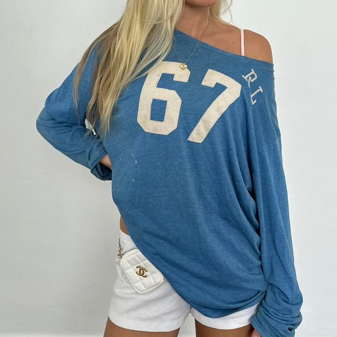 Vintage 90’s Polo Ralph Lauren jersey long sleeve top