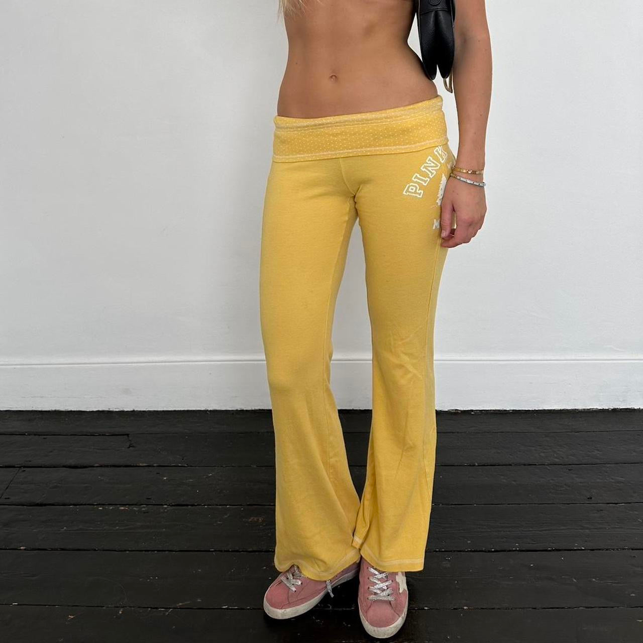 Vintage 2000’s Victorias Secret yellow sweatpants