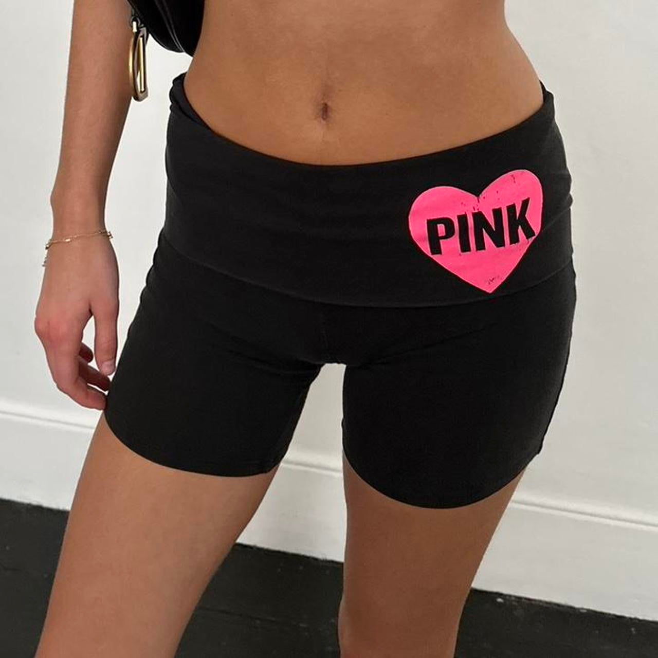 Vintage 2000s Victoria’s Secret Pink yoga shorts