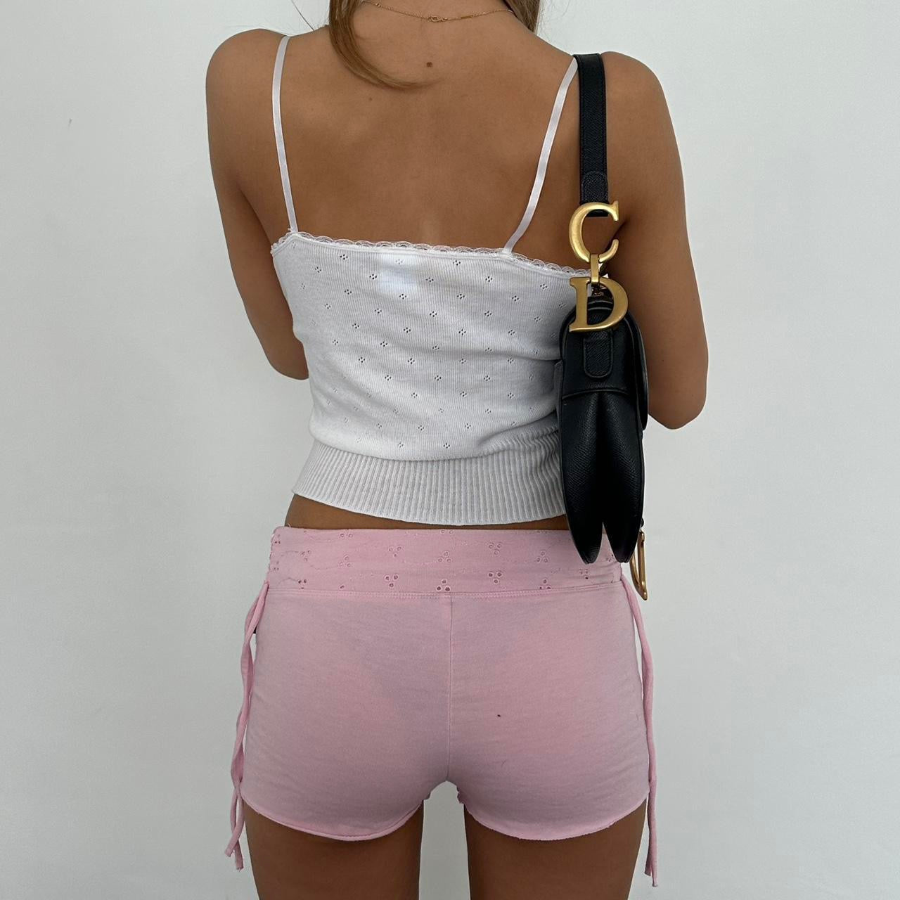 Vintage 2000s yoga pink shorts