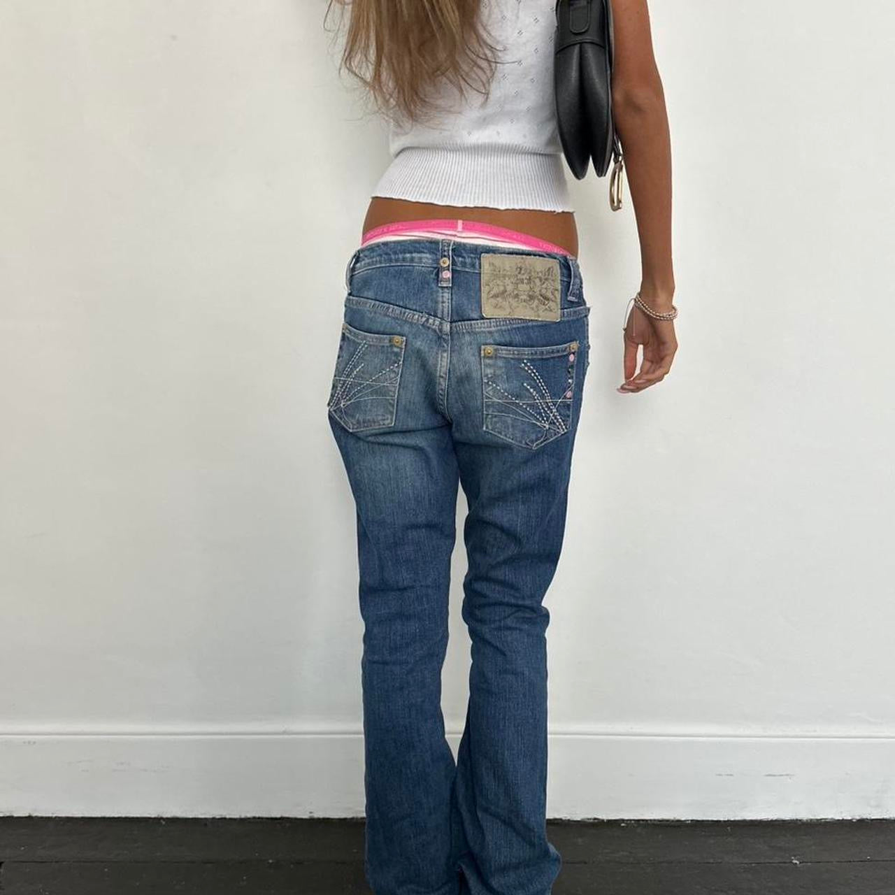 Vintage 2000’s dark wash bootcut jeans
