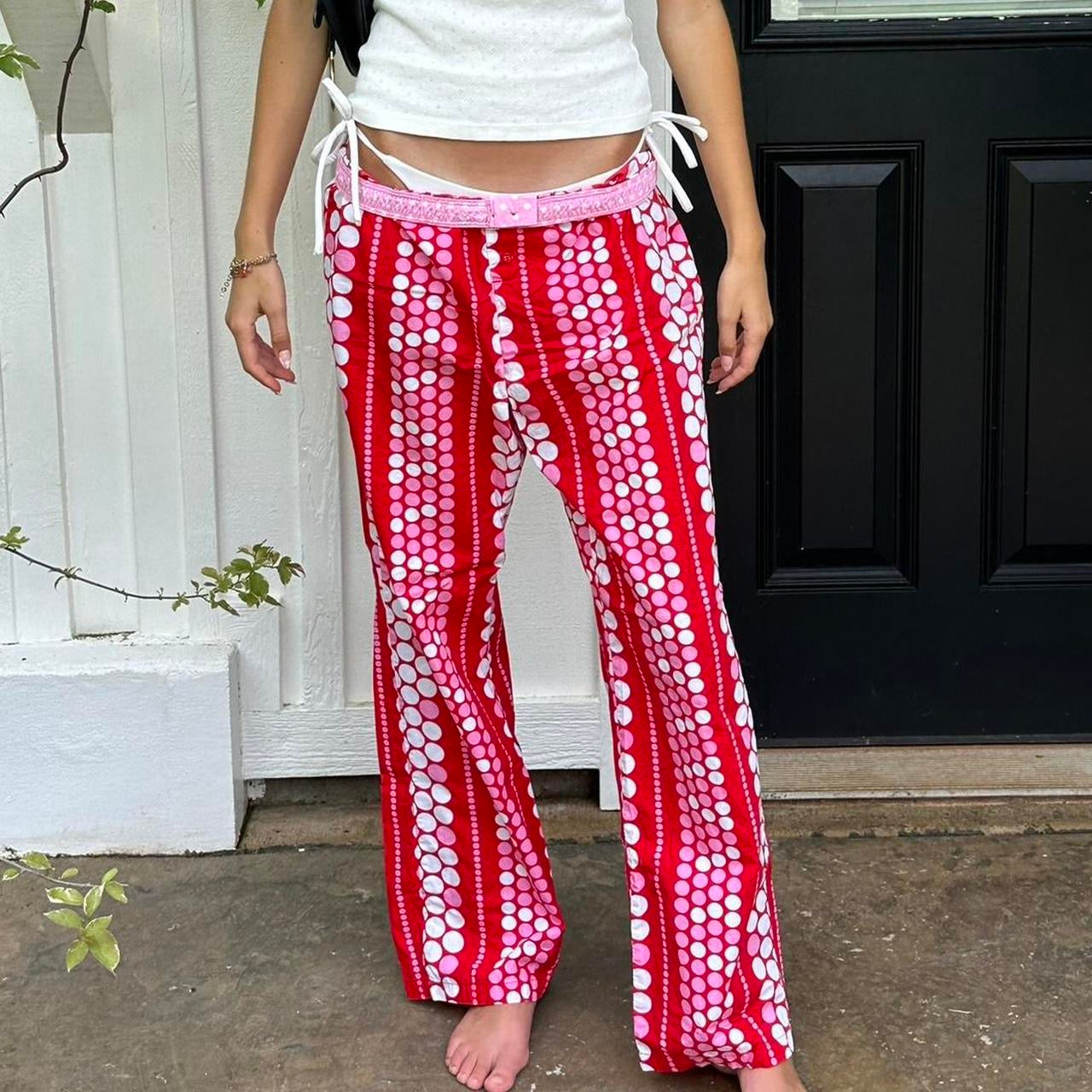 Vintage 2000’s Victoria’s Secret polka dots pants