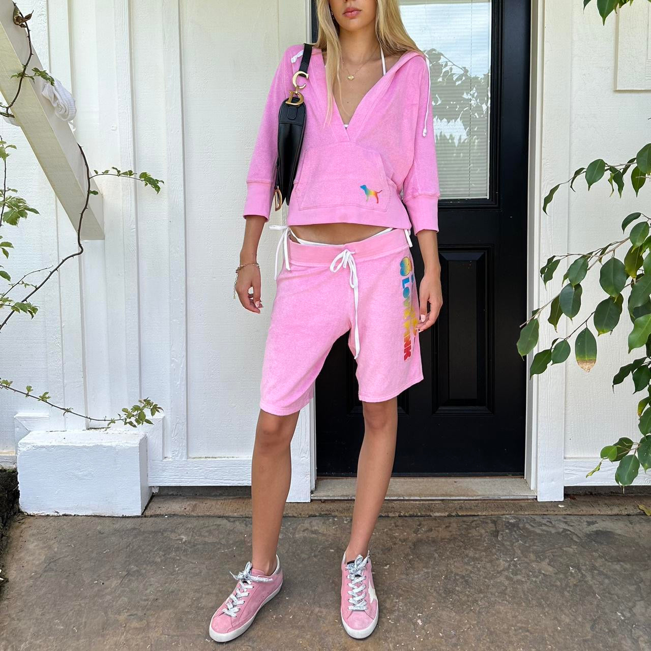Vintage 2000’s Victoria’s Secret pink ‘Sunkissed’ matching set