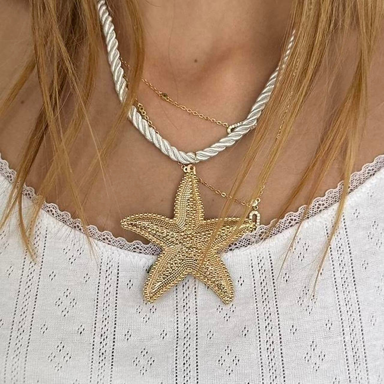Vintage starfish necklace 🌴