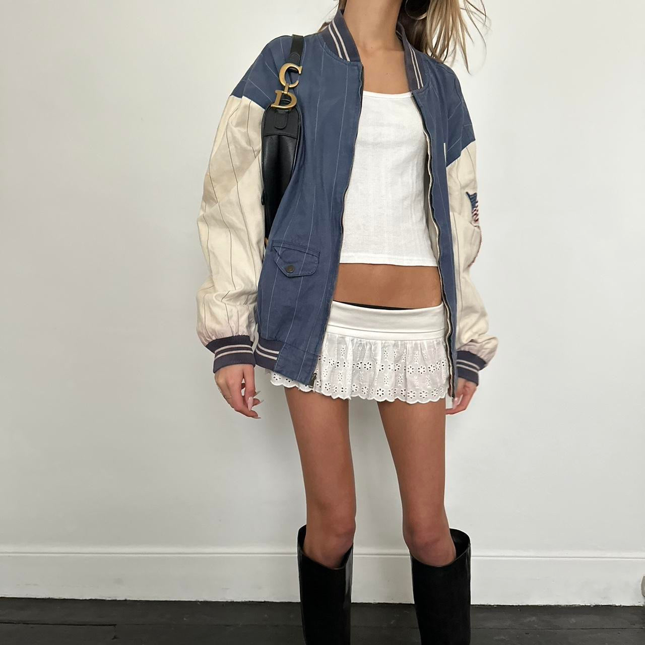 Vintage New York Yankees zip up jacket