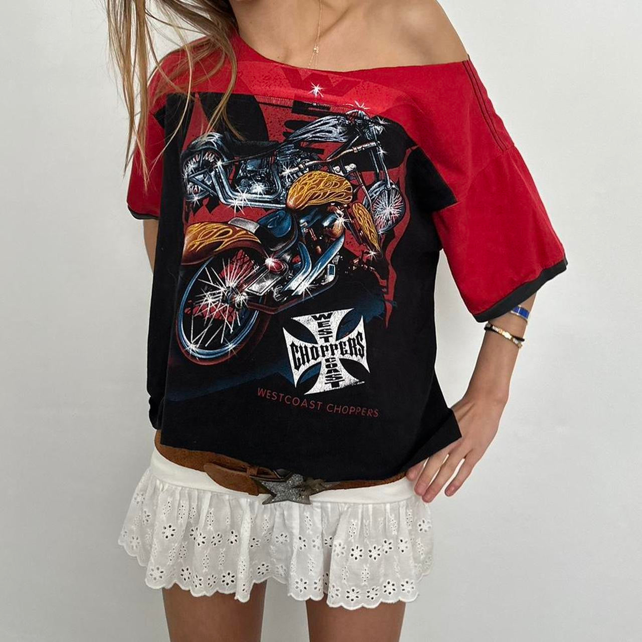 Vintage choppers oversized top š¤