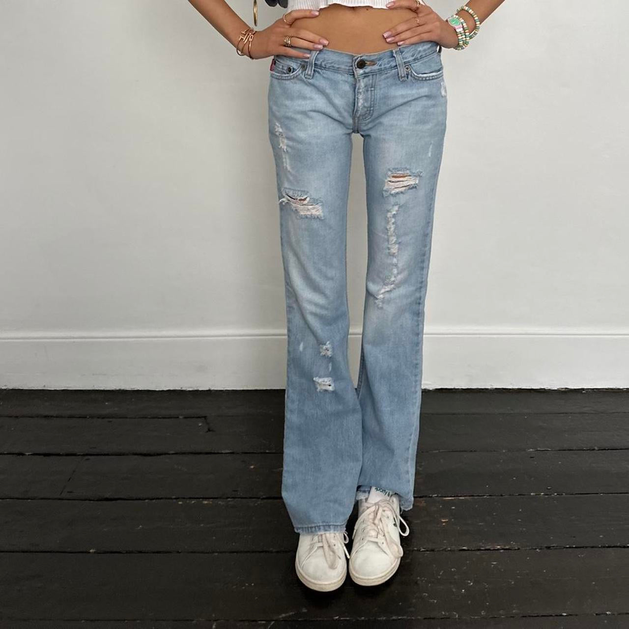 Vintage 2000’s Hollister distressed jeans