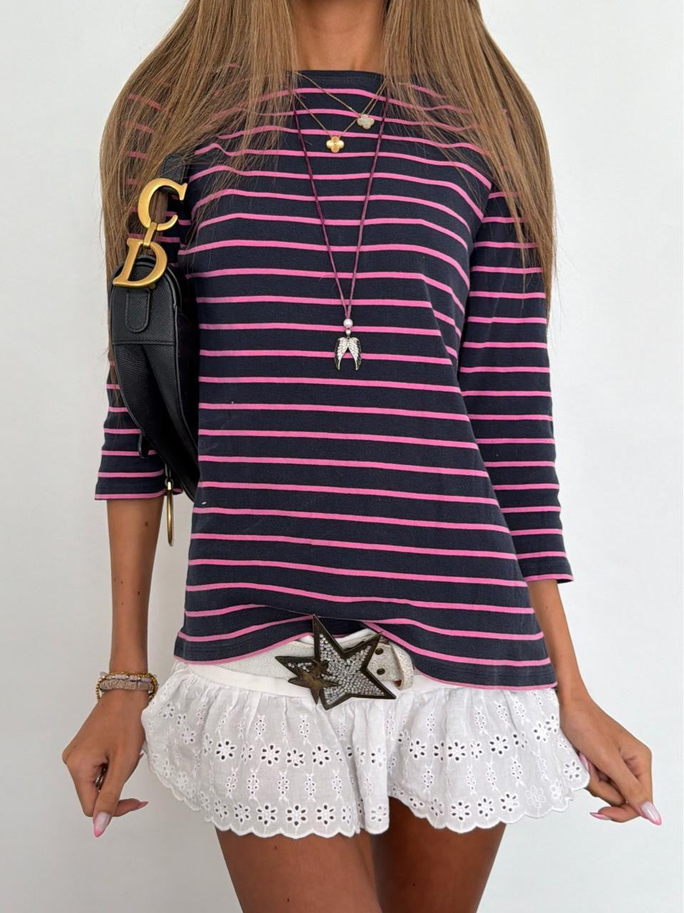 Vintage 00’s striped long sleeve top