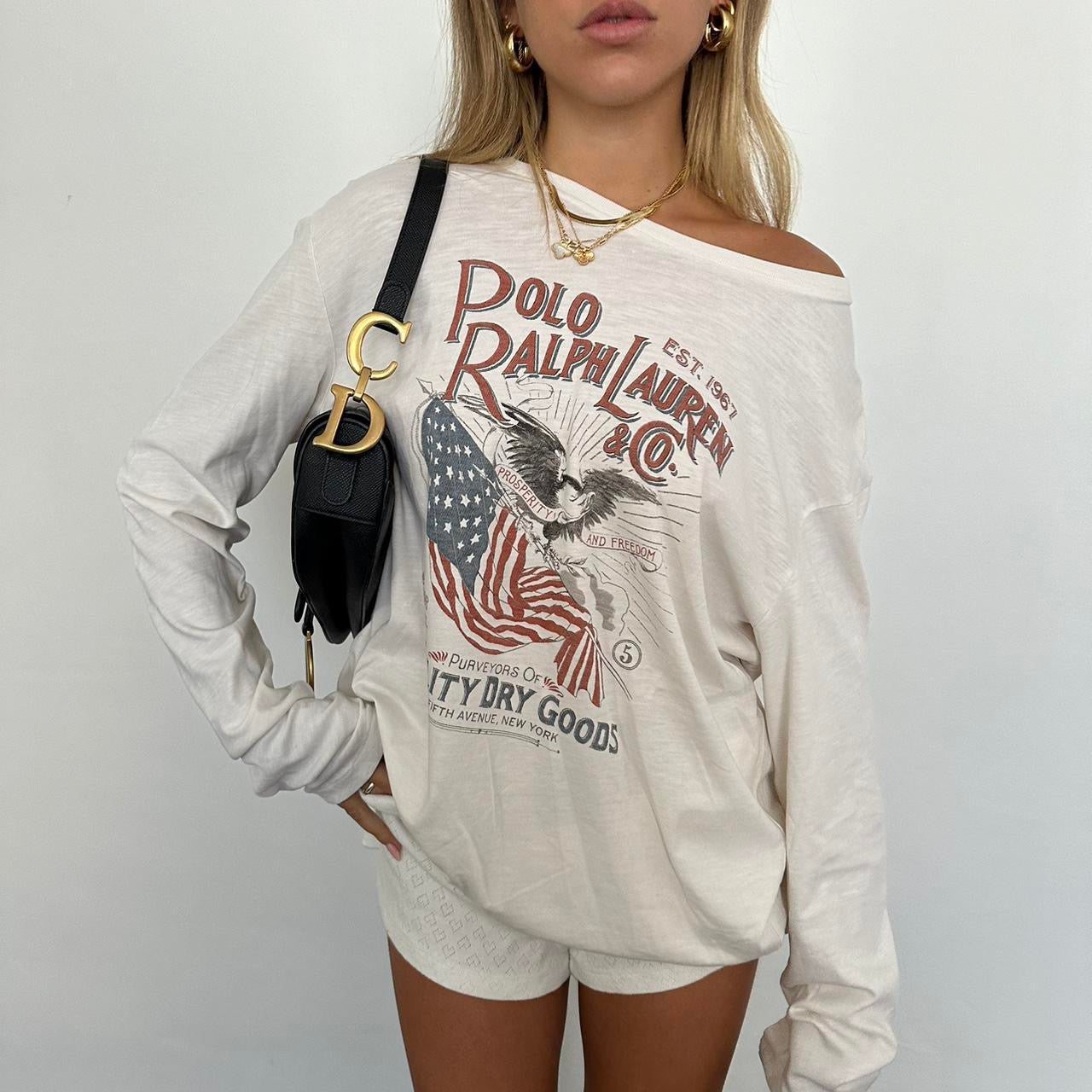 Vintage Ralph Lauren long sleeve oversized top