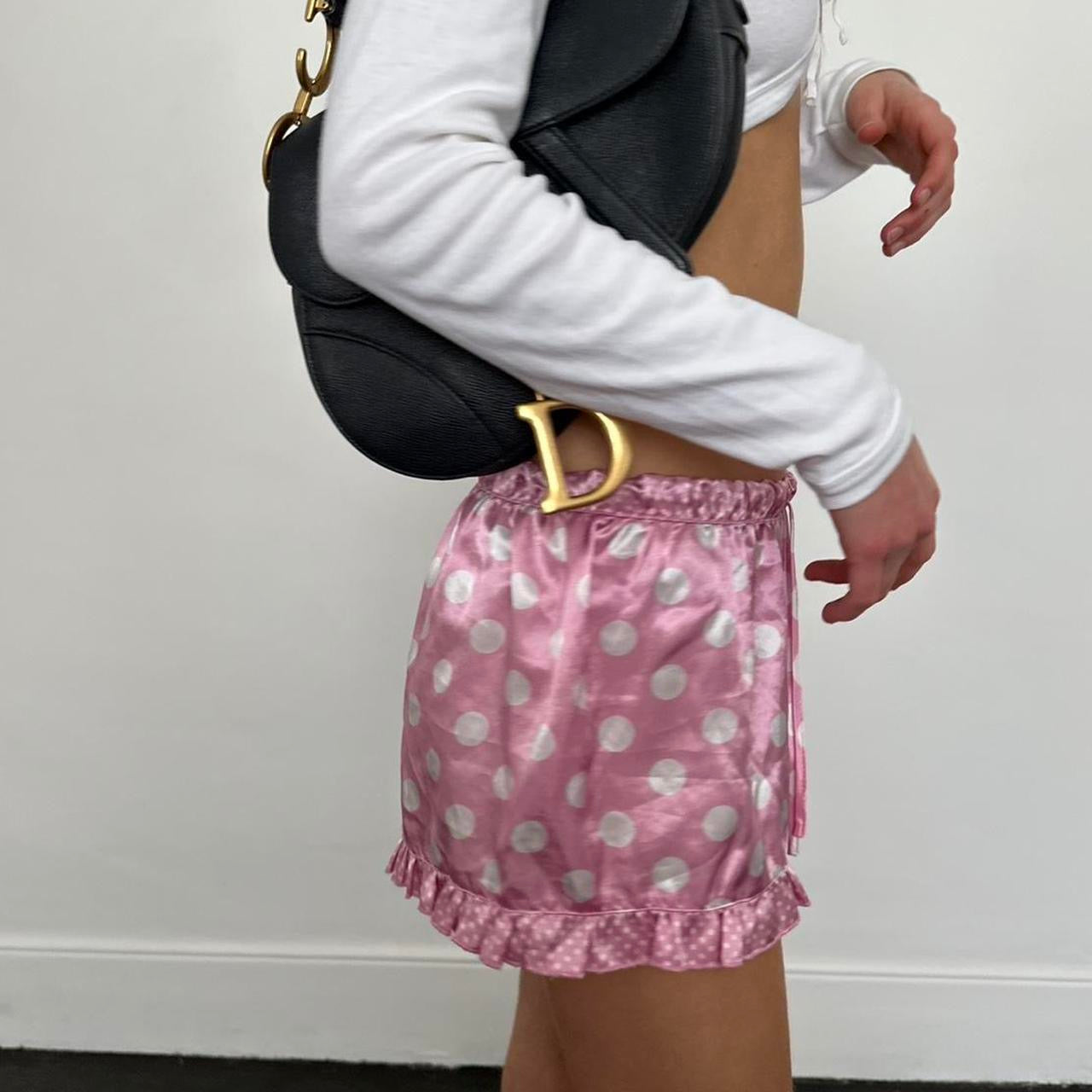 Vintage 90’s pink polka dots shorts