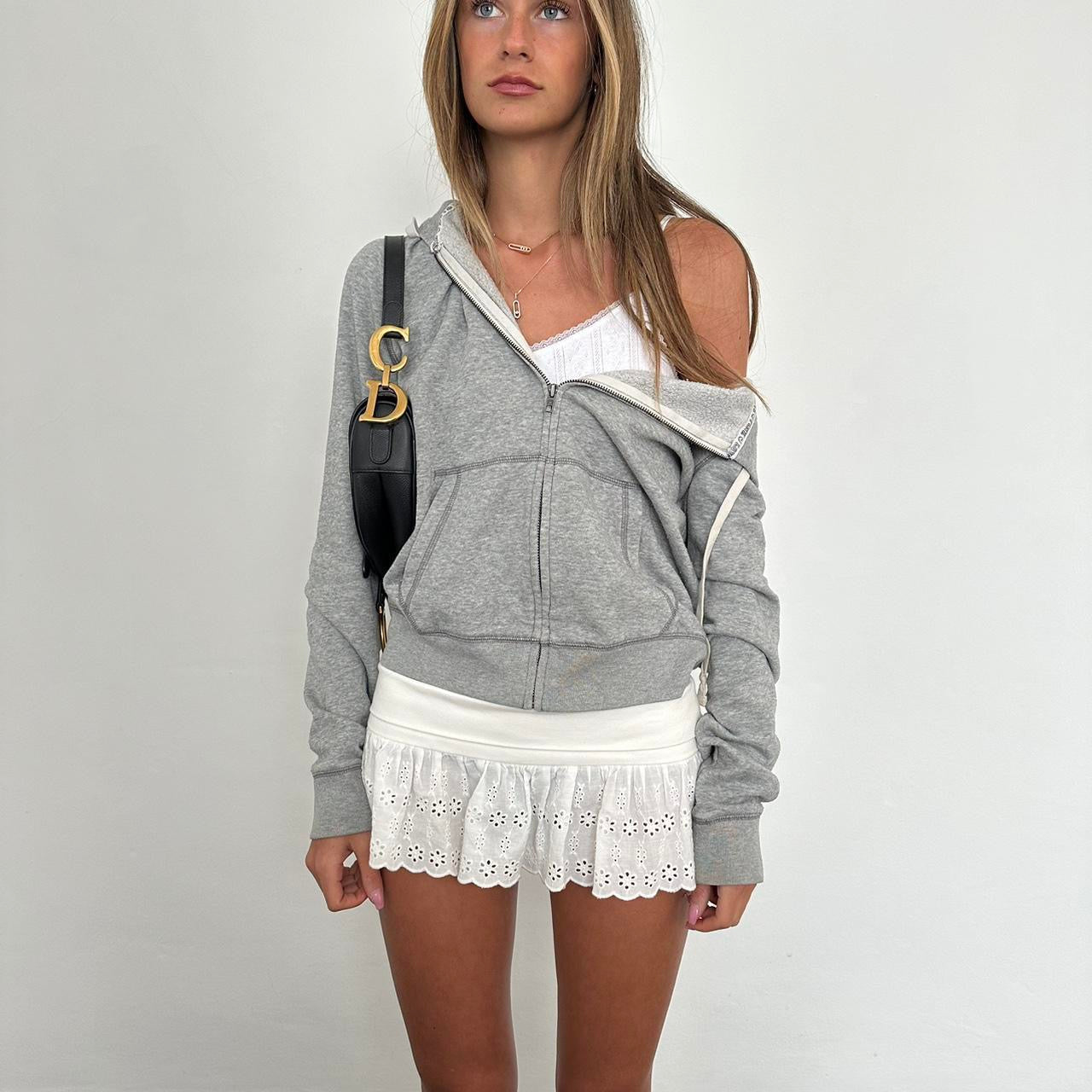 Vintage Victorias Secret Love Pink grey hoodie