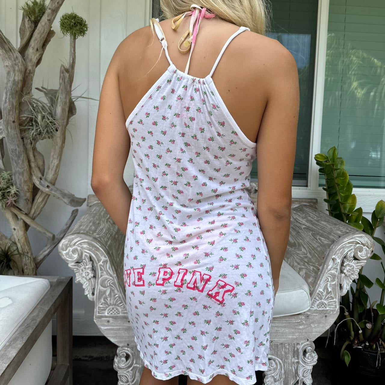 Vintage Victorias Secret floral babydoll dress