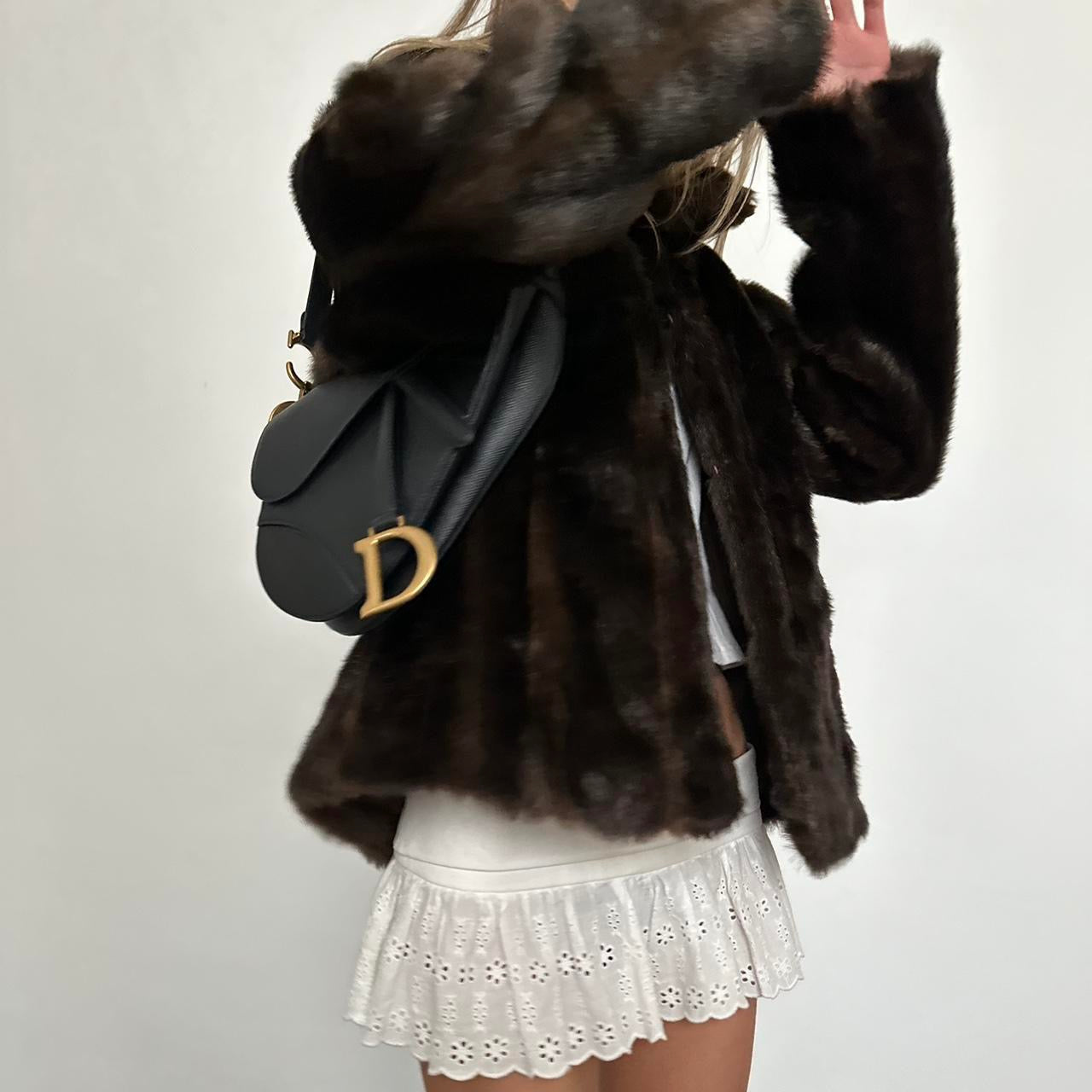 Vintage 90’s faux fur jacket
