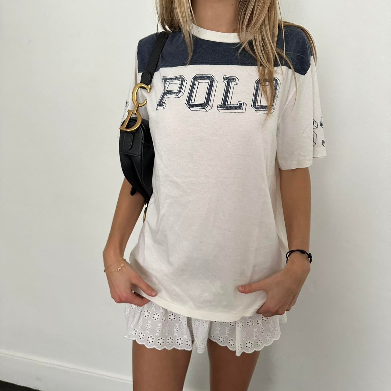 Vintage 90’s Ralph Lauren varsity tee
