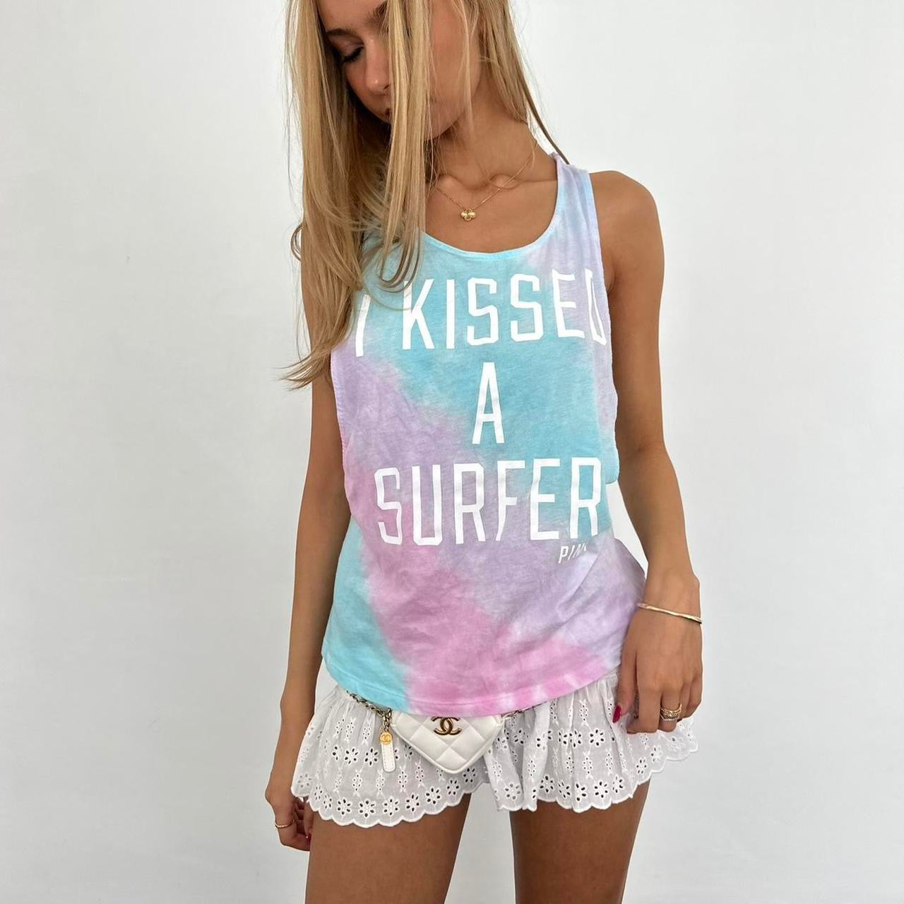 Vintage Victoria’s Secret rare ‘I kissed a surfer’ cami top