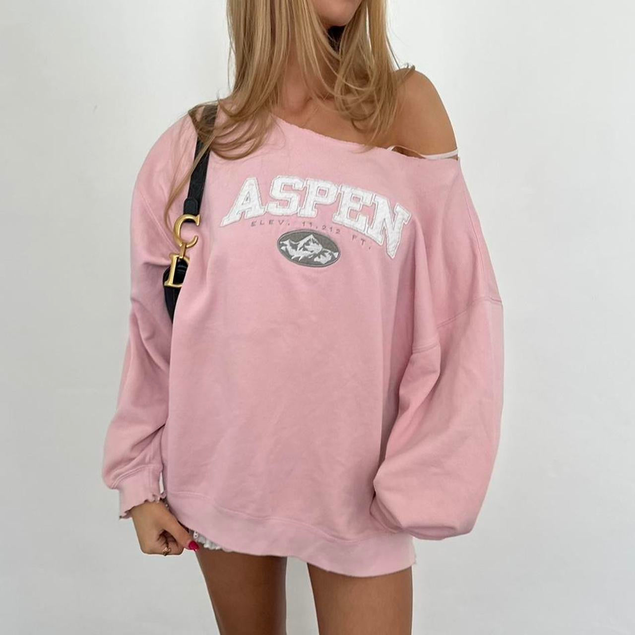 Vintage 90’s Aspen off the shoulder sweatshirt