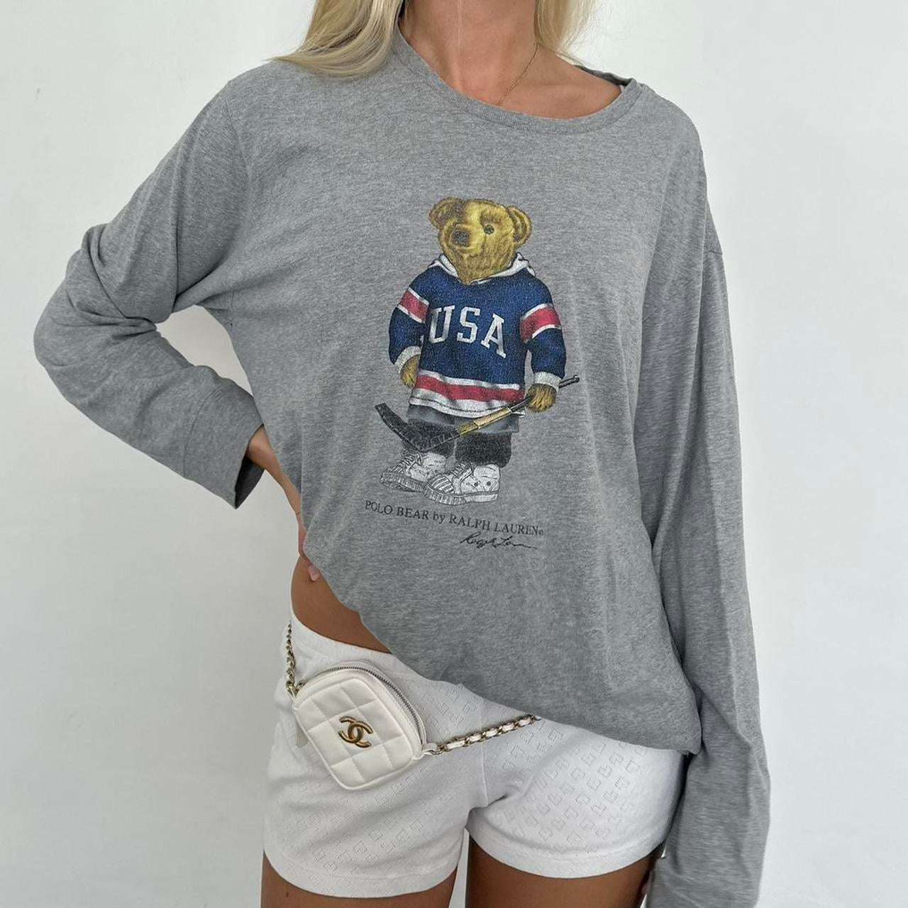 Vintage 90’s Polo Ralph Lauren jersey long sleeve top