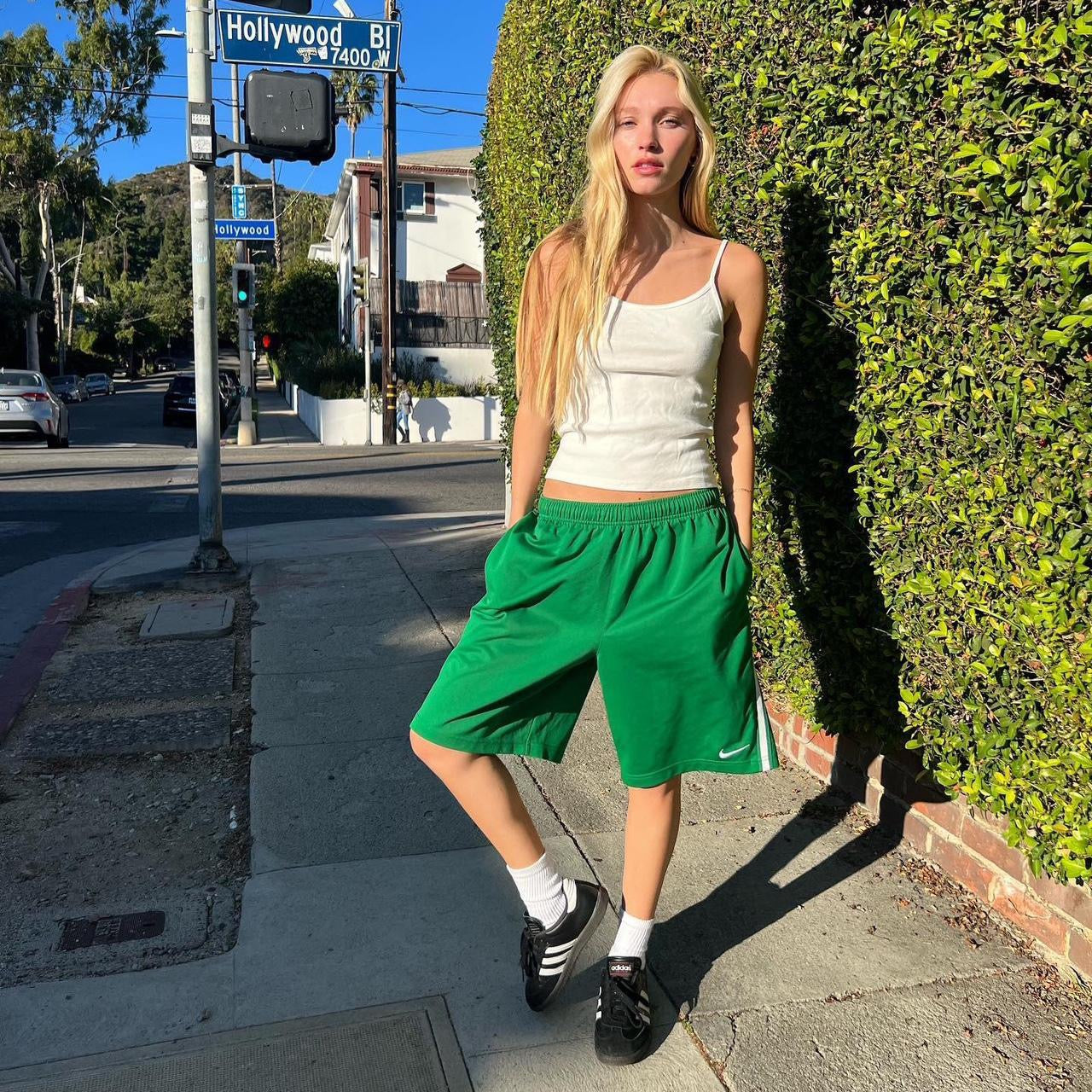 Vintage Nike green jorts