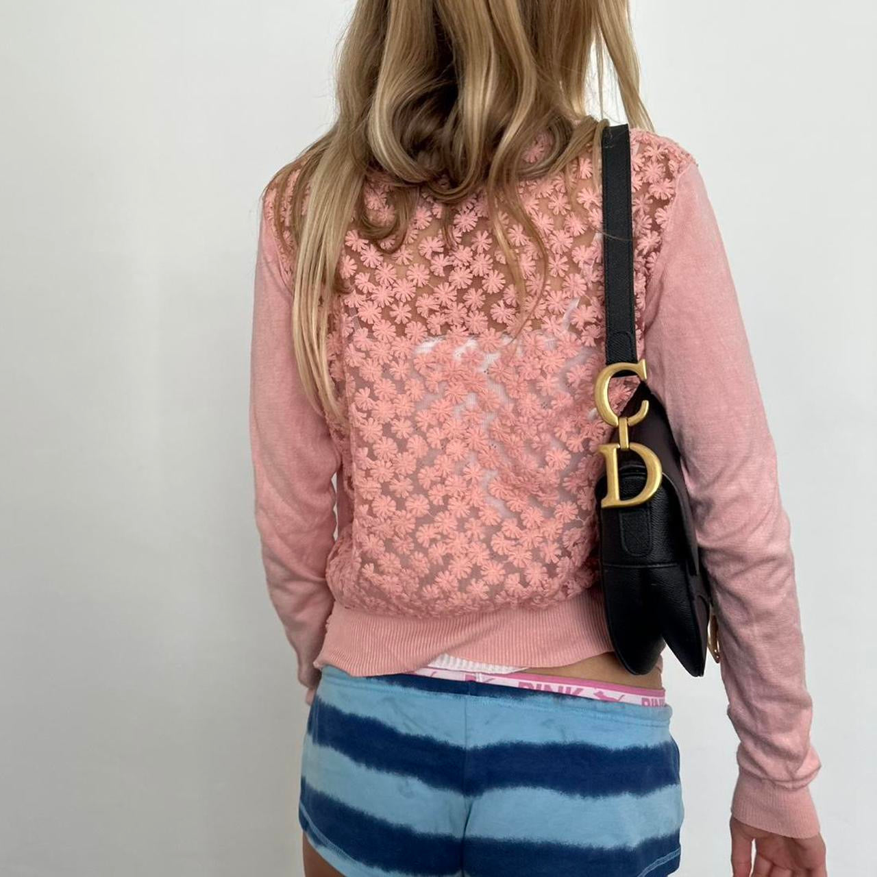 Vintage 90’s flower lace cardigan