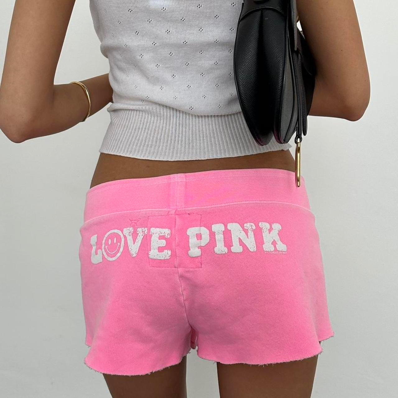 Vintage 2000s Victoria’s Secret pink shorts