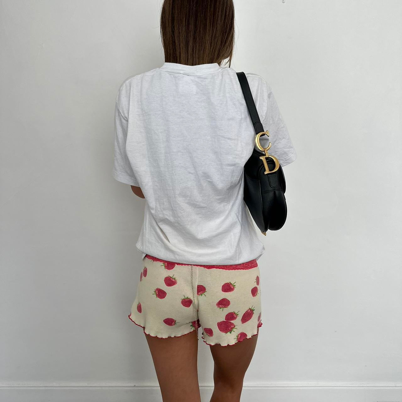 Vintage graphic red truck 90s top