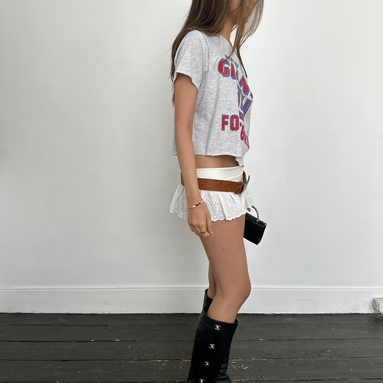 Vintage NY Giants football tee š