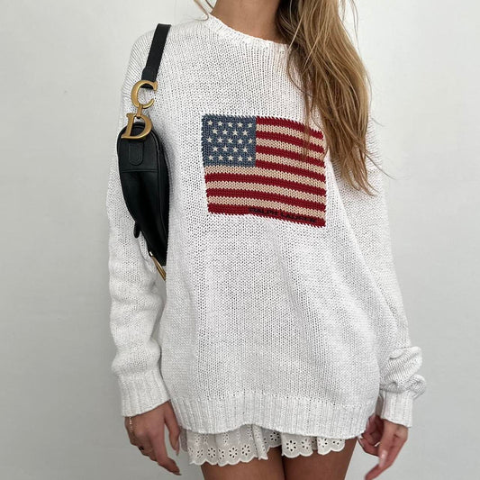 Vintage American flag Ralph Lauren jumper