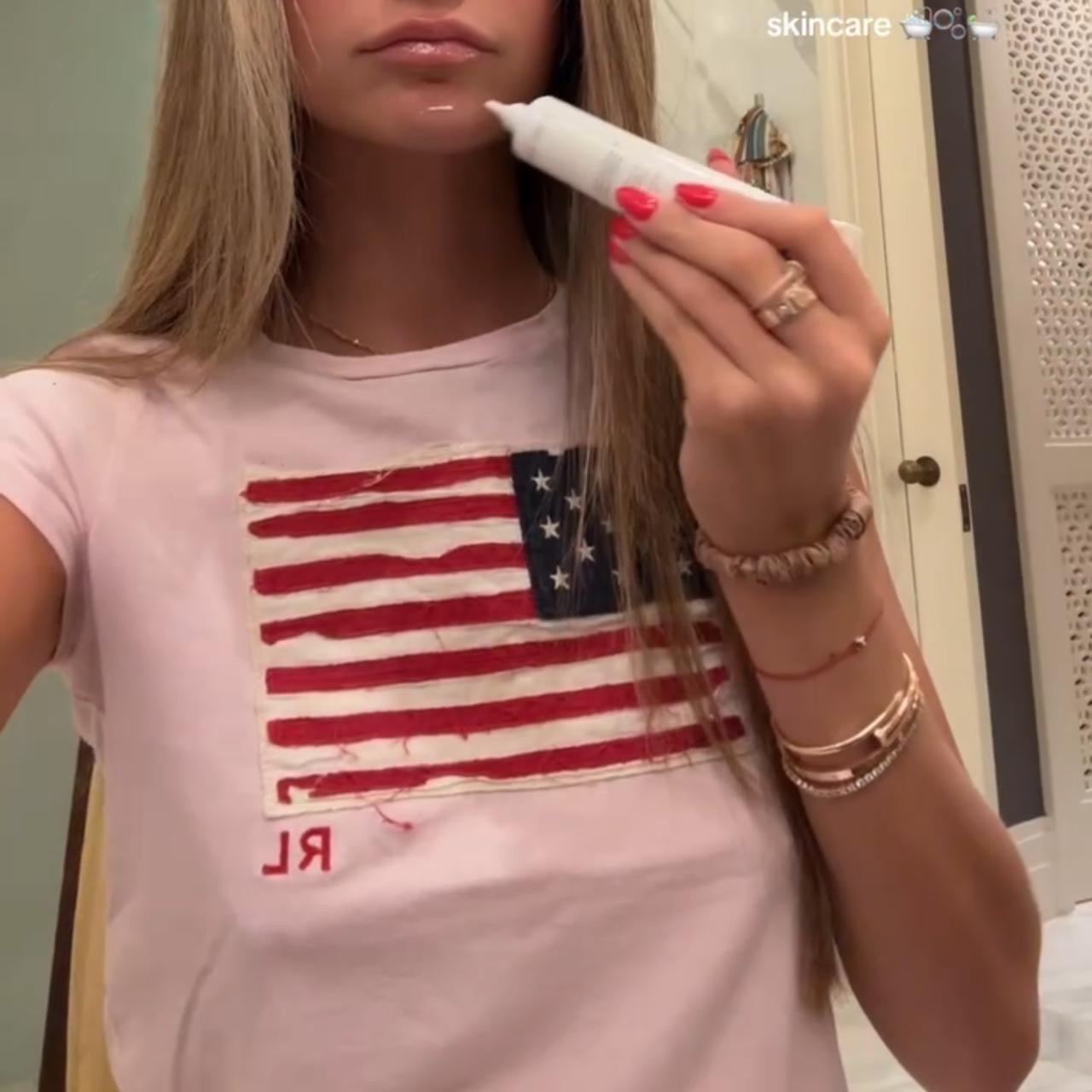 Vintage rare pink Ralph Lauren baby tee