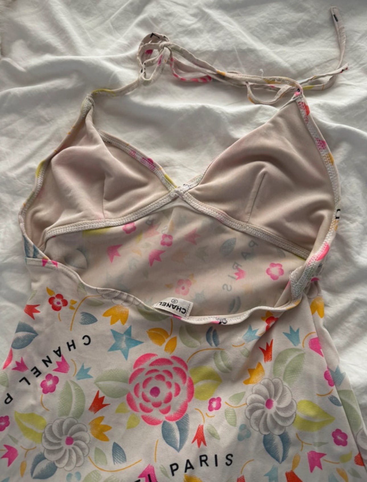 Vintage 1990s Chanel Mini Beach Dress